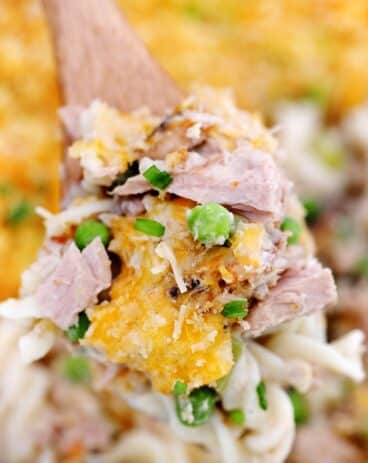 Cheesy Tuna Noodle Casserole