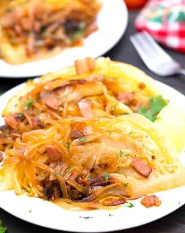 Apple Cider Braised Cabbage